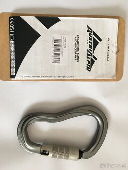 Karabíny karabínky 3 x triple-lock, 2 x screw-lock, nové - 14