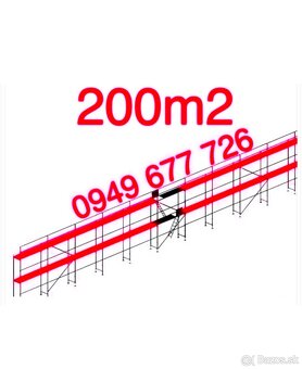 Predám LEŠENIE • FASÁDNE LEŠENIE PLETTAC NOVÉ - 14