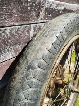 Bicykel na wehrmacht motocykel DKV 350 nd v pieskovej farbe - 14