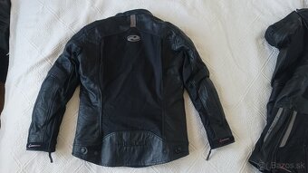 HELD 2-dielna moto kombineza koza / textil goretex, vel. M - 14