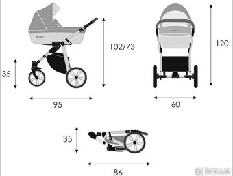 Kočík Lonex First trojkombinácia - 14