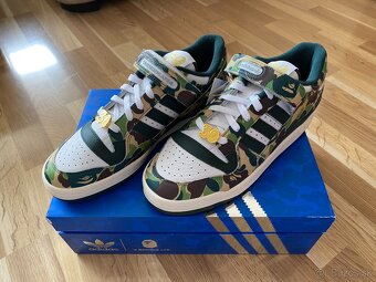 adidas BAPE x Forum Low 84 30th Anniversary "Green Camo" - 14