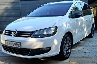 VW Sharan Style 2.0 TDi 125Kw DSG Panoráma Webasto - 14