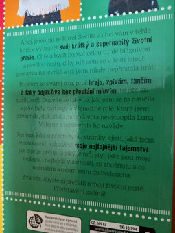 Soy Luna 2 knihy v krásnom stave - cena za obe spolu - 14