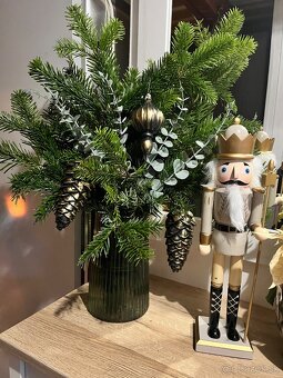 Vianočné vence, ikebany - 14