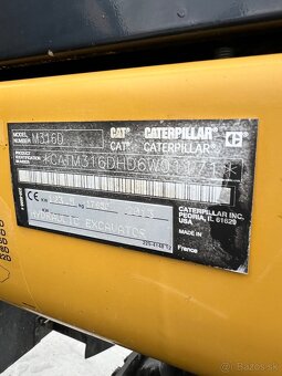 Kolesový bager/rýpadlo  Caterpillar M316D - 14