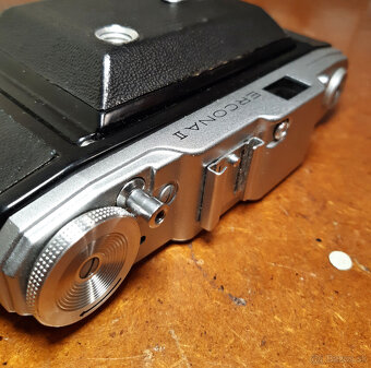 měchový fotoaparát Ercona II, Carl Zeiss Tessar, TOP stav - 14
