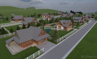 Investuj do prírody – Pozemky a zrubové domy pod Magurou s I - 14
