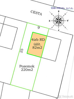 Zátišie: Predaj nízkoenergetického 4izb RD 82m2 pozemok 230m - 14
