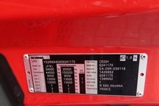 9855 Scania R 580  V8 - 6x4 – Tahač – EURO 6  - 14