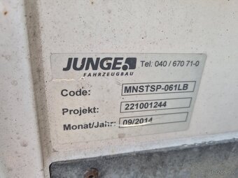 JUNGE MNSTSP-061LB + PLATFORM BAR Cargolift - 14