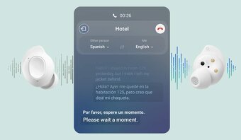 Bezdrôtové Slúchadlá Samsung Galaxy Buds FE biele - 14