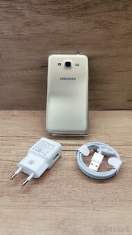 Samsung Galaxy J3 zlatý – super stav - 14