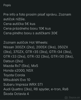 Hotwheels autíčka - 14