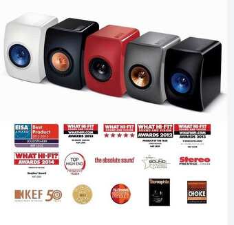 KEF LS50 Speakers Limited Edition Racing Red Speakers - 14