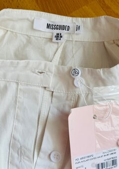 Biele košeľové šaty Missguided - 14