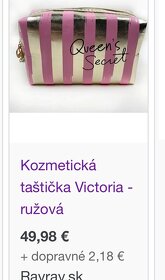 Kozmetické tašky Victorias secret - 14
