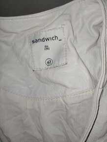 Bunda biela prechodná dámska Sandwich /+ zľava možná/ - 14