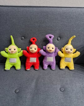 PAT a MAT a Teletubbies plysove postavicky - 14