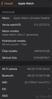 Apple Watch Ultra 49mm Titanum MNHG3CS/A - 14