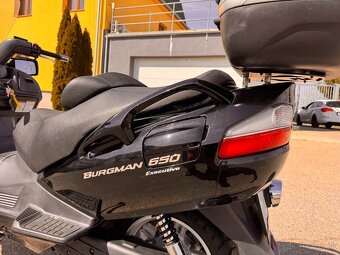 2005 SUZUKI BURGMAN AN 650 EXECUTIVE, NAJ. 36000, NOVÁ STK - 14