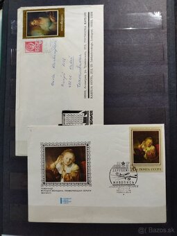 album známok s motívom umenie - 14