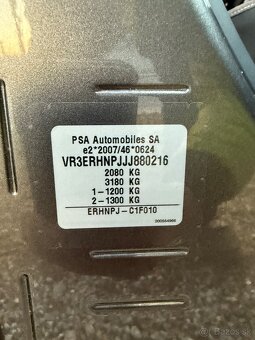 Peugeot Rifter Maxi 1.2 Puretech 81kw Gt-Line,Kamera,Ťažne - 14