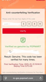 Labubu 3 Generacia ORIGINAL Popmart - 14