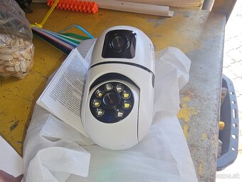 Kamera wifi, vonkajšia, vodotesná,dvojitá - 14