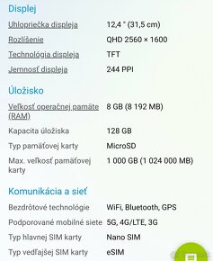 SAMSUNG GALAXY Tab S9 FE+ 8/128 GB - 14