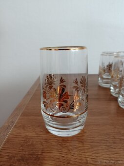 Rôzne retro sada sklenených pohárov - 14