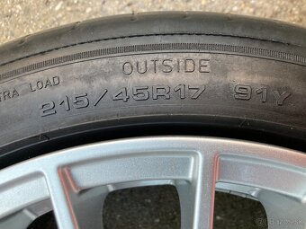 Elektrony 5x100 letné 215/45R17 - 4ks - 14