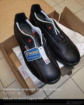 Veľkosť 42, MIX pracovná-bezpečnostná obuv - 14