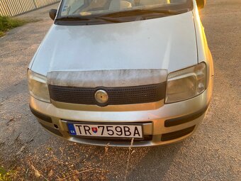 Fiat panda 1.1 benzín 40kw rv2003 auto pojazdné SK TP, ŠPZ - 14