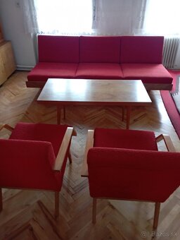 kompletná jedáleň a kompletná spálňa z 60-70 rokov - 14
