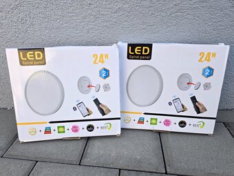 Tenučké Stropné Svietidlo MARPOU 24W/38W - 23cm/40cm - 14