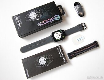 ZEBLAZE GTS 3 GPS Smart hodinky bluetooth telefón 2 remienky - 14