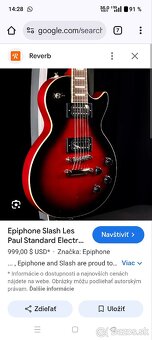 Epiphone Slash Les Paul Standart Vermillion Burst - 14