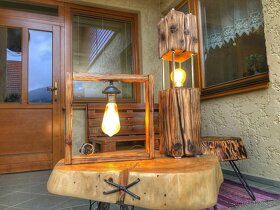 Lampy zo starého dreva - 14