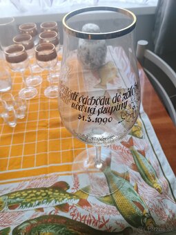 Starožitne Poháre a brúsené sklo - 14