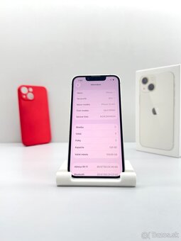 Apple iPhone 13 MINI 128GB STARLIGHT TOP STAV ORIGINÁL - 14
