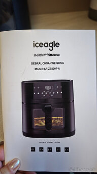Teplovzdušná fritéza ICEAGLE AIR FRYER AF-ZE8007-A - 14