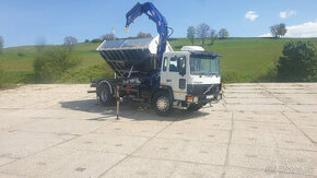 Volvo FL 6 trojstranný sklápač s hydraulickou rukou - 14