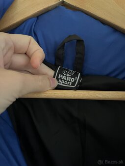 Modrá pánska páperová bunda - 14