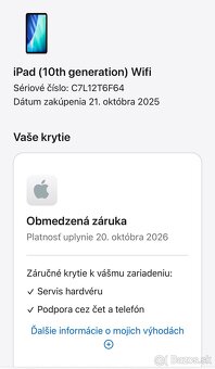 Nový Apple iPad 10.Gen 10.9”64gb Wifi Pink klávesnica - 14
