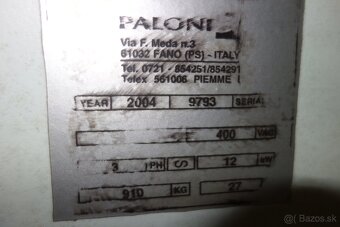 Spodná fréza - obrábacie centrum PAOLONI T 150 P - 14