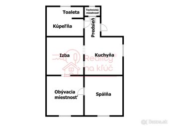 Na predaj krásny 3-izbový rodinný dom v obci Semerovo - 14