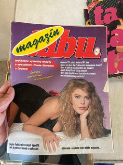 Erotické časopisy Tabu Sextabu Leo Dajana 90te roky zbierka - 14
