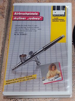 Airbrush kompresor + pištoľ + hadička - 14