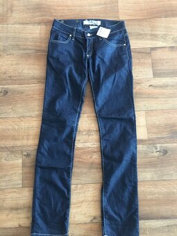 NOVÉ MET in jeans originál dámske rifle L - 14
